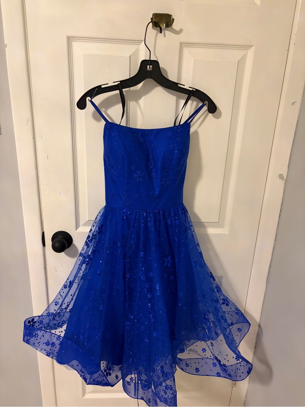 Royal Blue sparkling dress